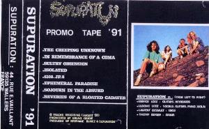 Supuration - Promo Tape '91 CD (album) cover