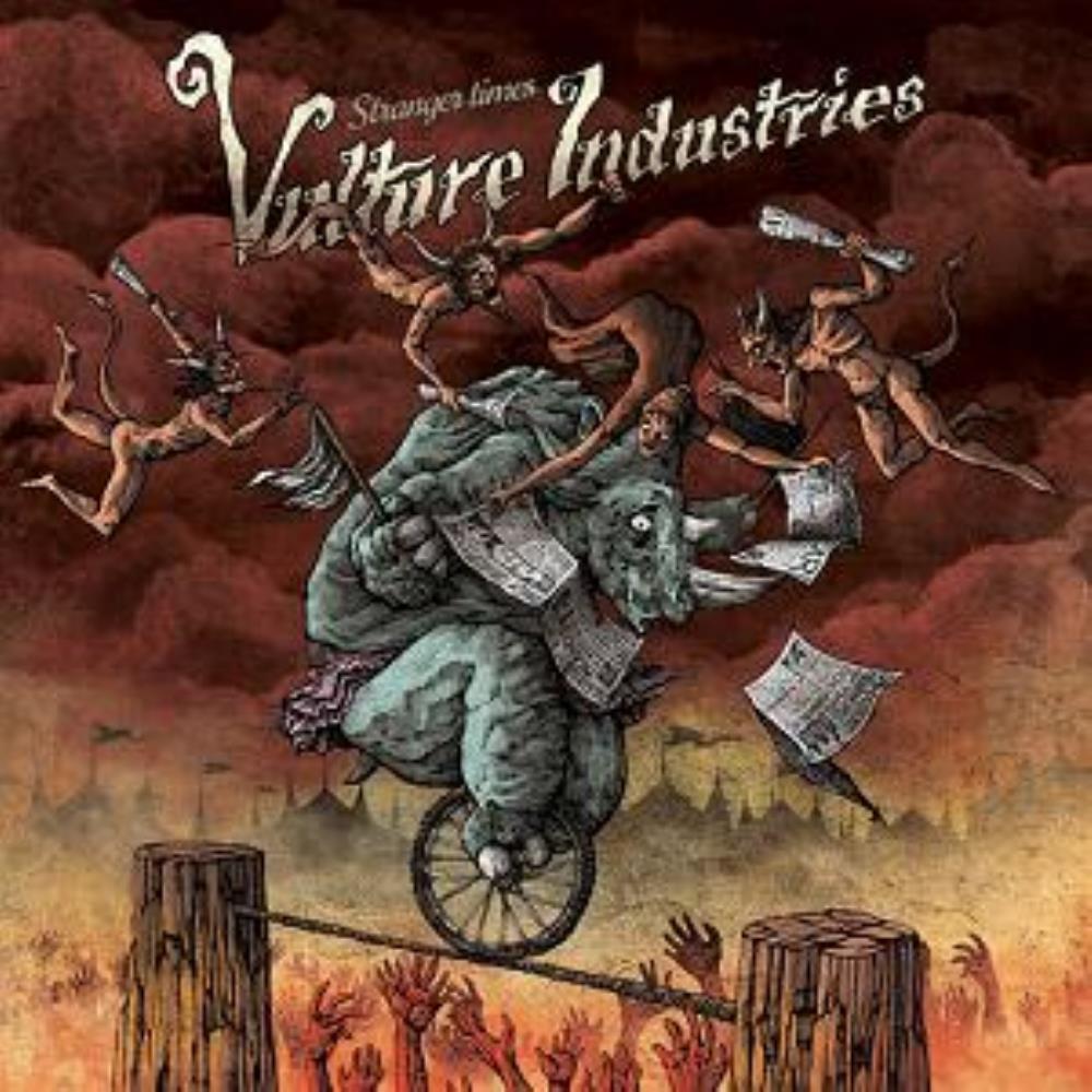 Vulture Industries - Stranger Times CD (album) cover