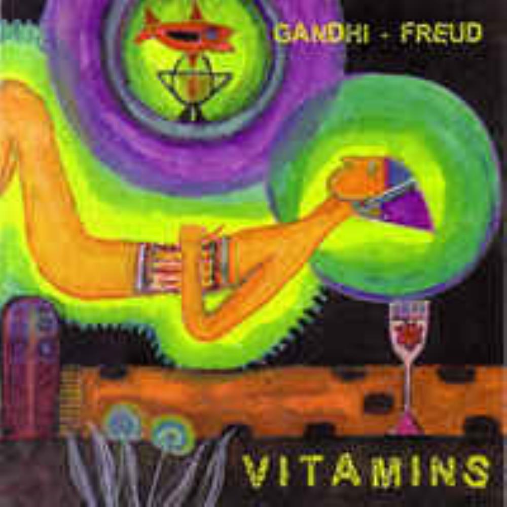 Pekka Airaksinen Vitamins (Gandhi-Freud) album cover