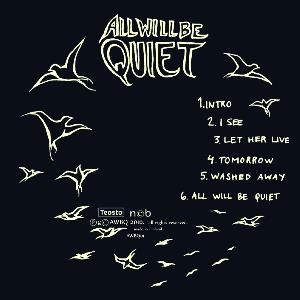 All Will Be Quiet - All Will Be Quiet CD (album) cover