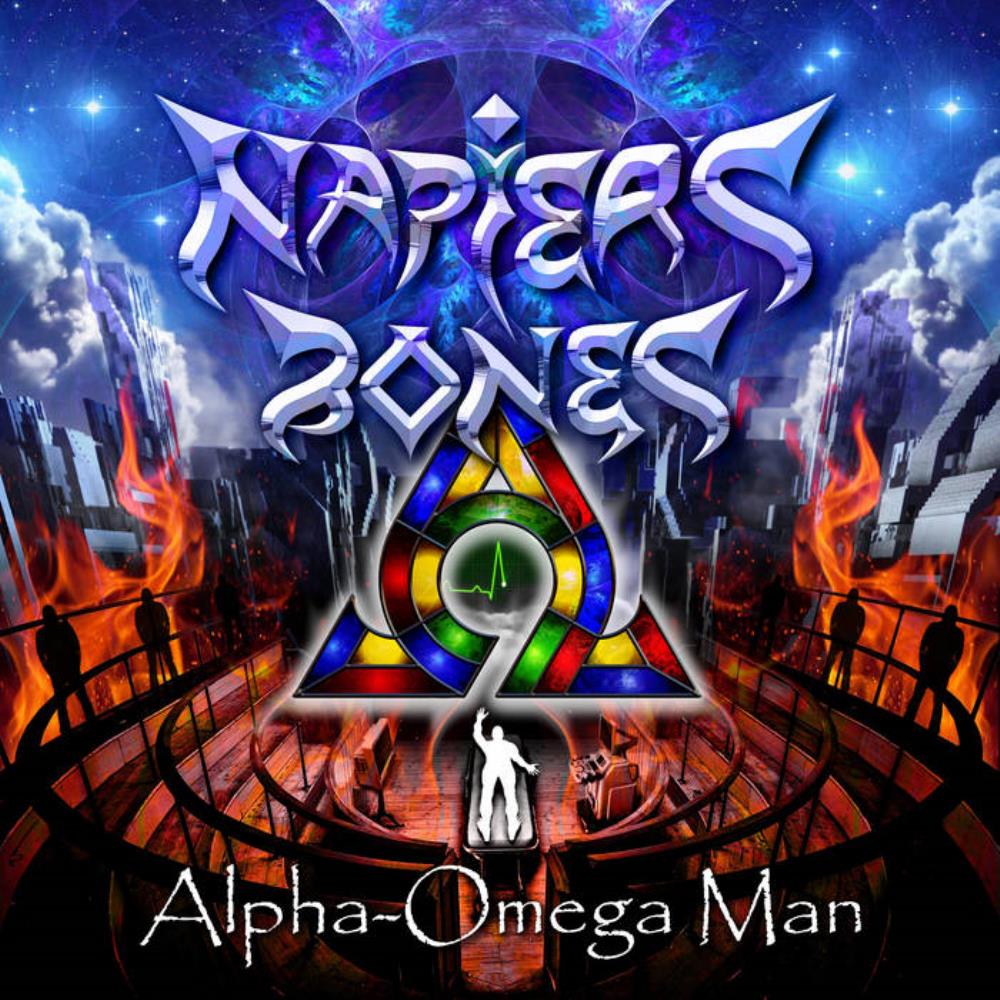 Napier's Bones - Alpha-Omega Man CD (album) cover
