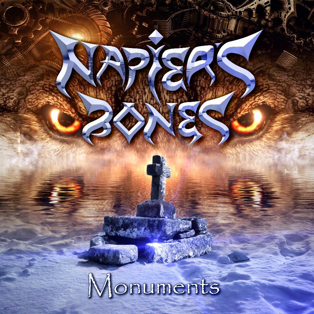 Napier's Bones - Monuments CD (album) cover