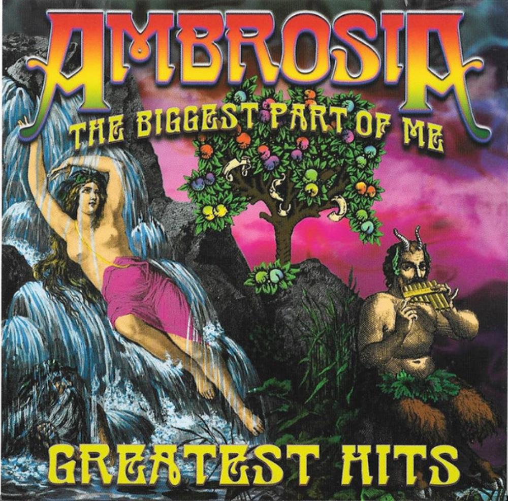 Ambrosia The Biggest Part of Me - Greatest Hits Live album cover
