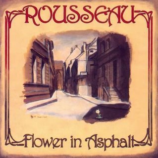Rousseau - Flower in Asphalt CD (album) cover