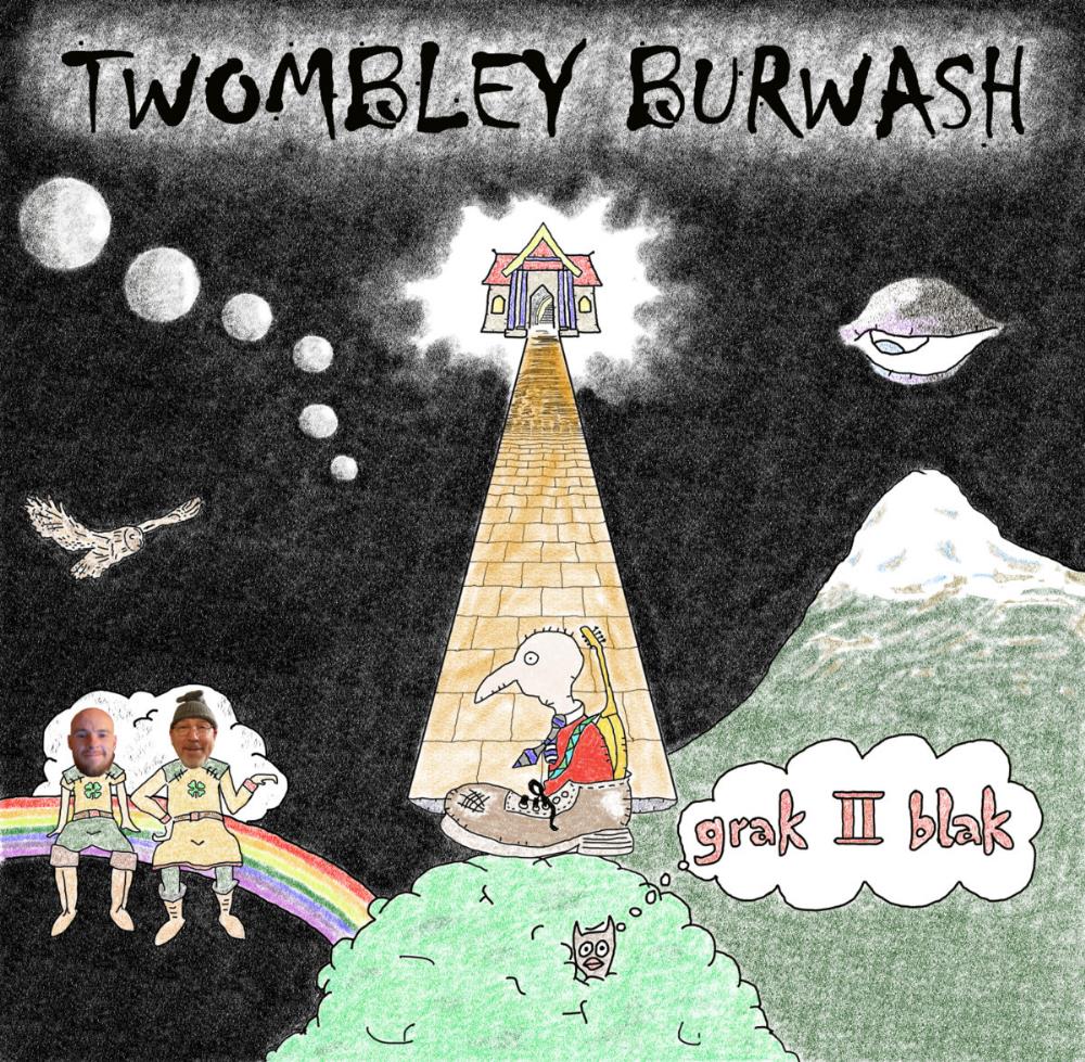 Twombley Burwash - Grak II Blak CD (album) cover