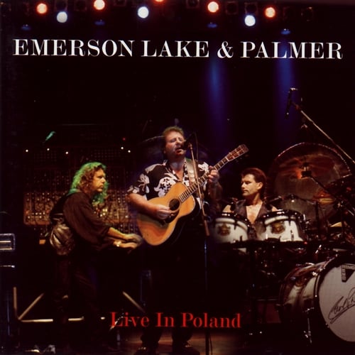 Emerson Lake & Palmer Live In Poland album cover