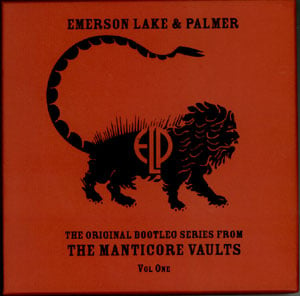 Emerson Lake & Palmer Original Bootleg Series From The Manticore Vaults Vol. 1 album cover