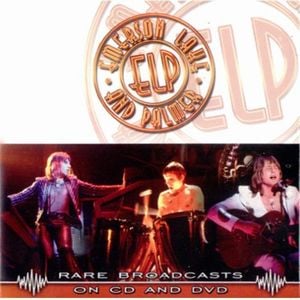 Emerson Lake & Palmer - Rare Broadcasts CD (album) cover