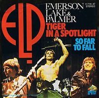 Emerson Lake & Palmer - Tiger in a Spotlight / So Far to Fall CD (album) cover