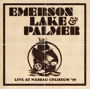 Emerson Lake & Palmer Live At Nassau Coliseum '78 album cover