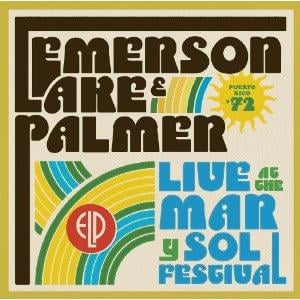 Emerson Lake & Palmer Live at the Mar Y Sol Festival '72 album cover