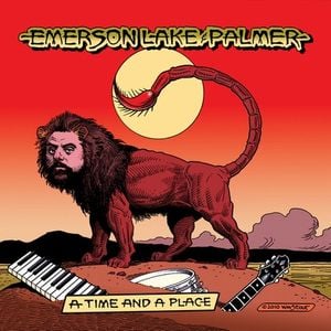 Emerson Lake & Palmer A Time And A Place album cover