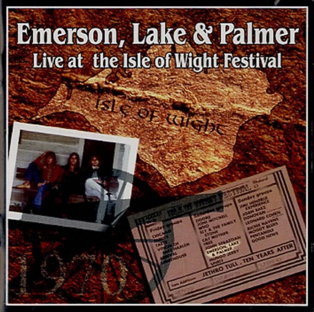 Emerson Lake & Palmer - Live At The Isle Of Wight Festival 1970 CD (album) cover