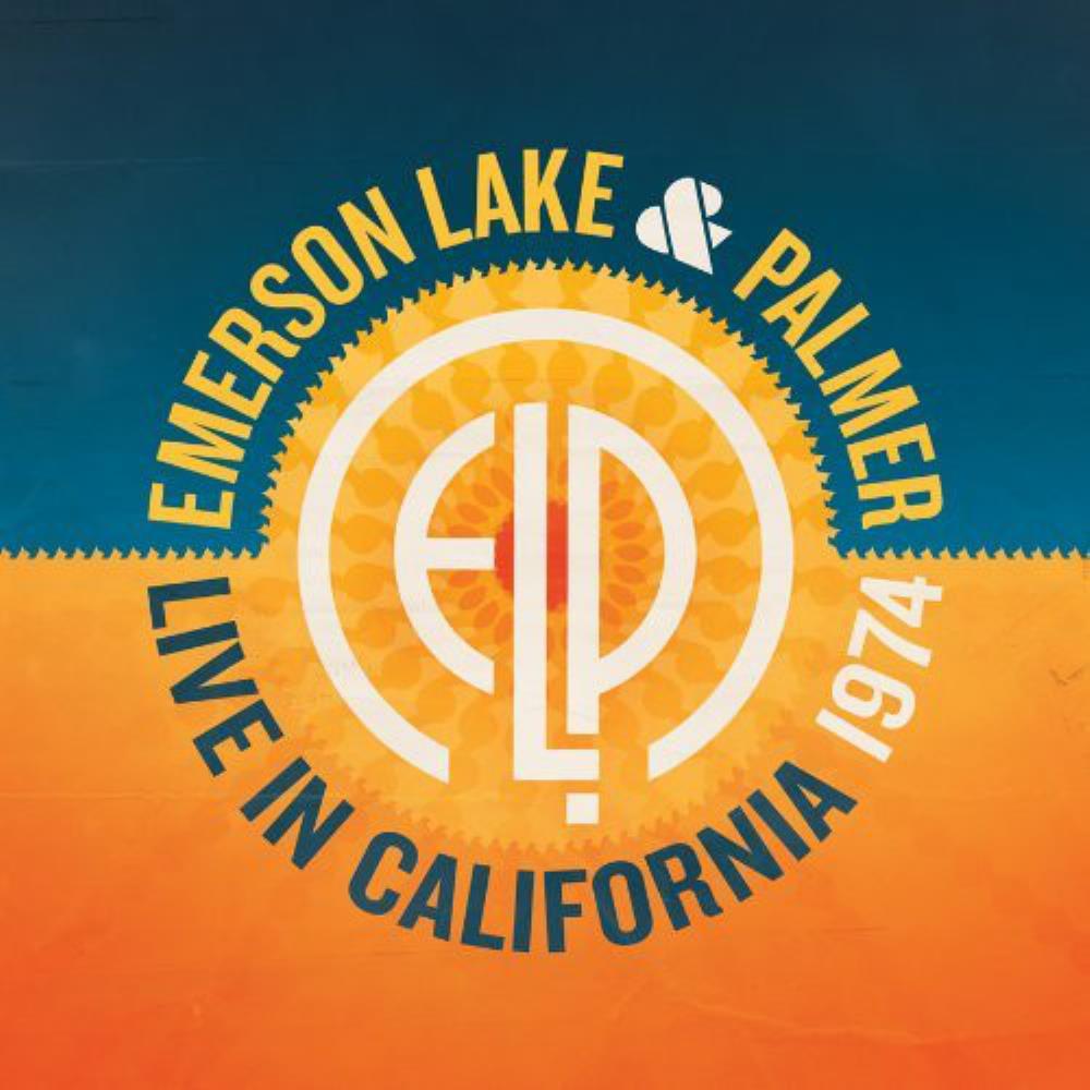 Emerson Lake & Palmer Live in California 1974 album cover