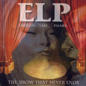 Emerson Lake & Palmer The Show That Never Ends album cover