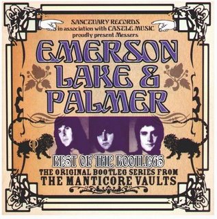Emerson Lake & Palmer Best of the Bootlegs album cover