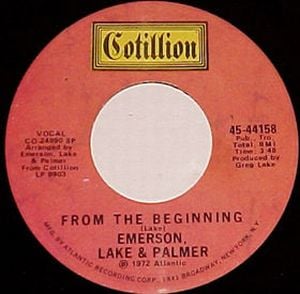 Emerson Lake & Palmer - From the Beginning CD (album) cover