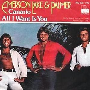 Emerson Lake & Palmer - Canario / All I Want Is You CD (album) cover