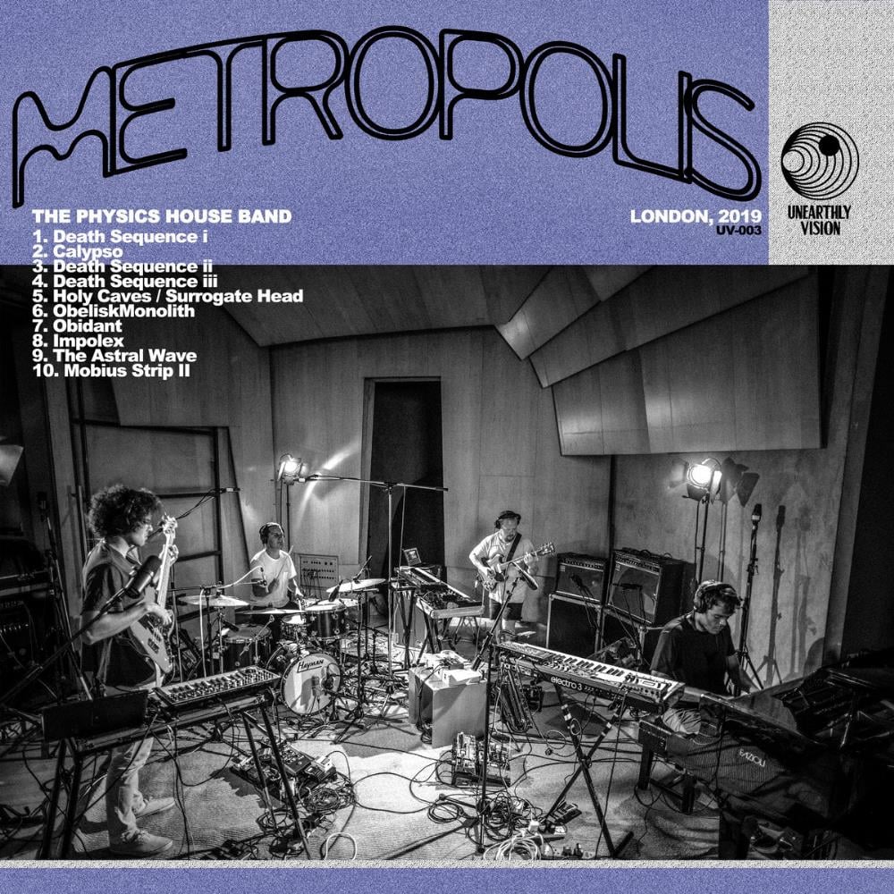 The Physics House Band - Metropolis CD (album) cover