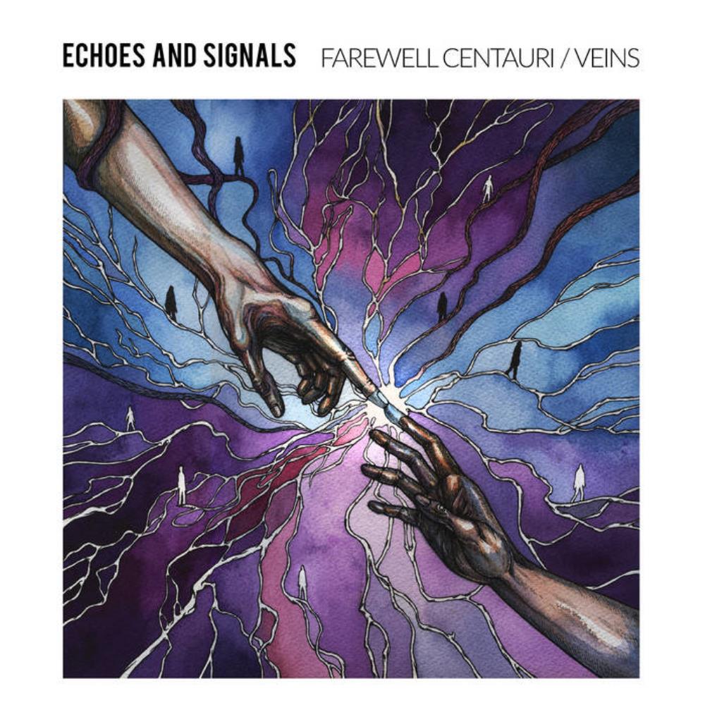 Echoes And Signals Farewell Centauri / Veins album cover