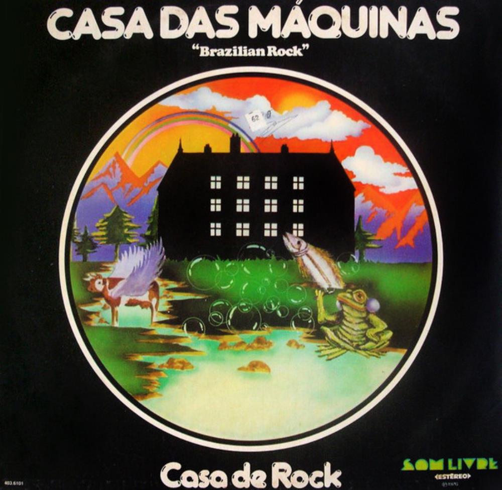 Casa Das Mquinas - Casa De Rock CD (album) cover