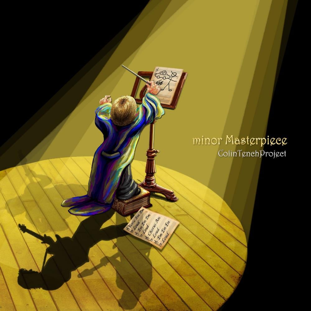 Colin Tench Project - Minor Masterpiece CD (album) cover