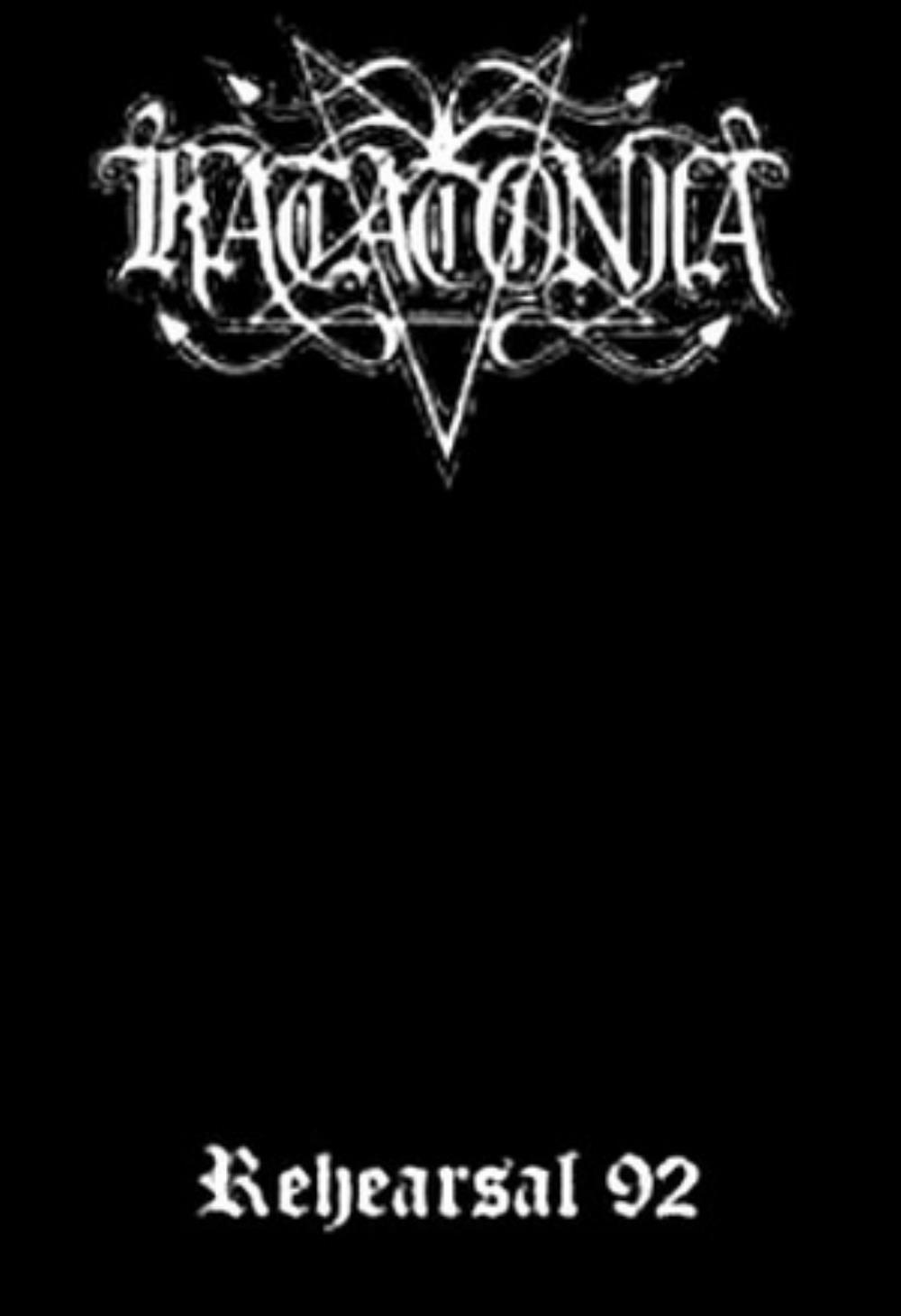 Katatonia - Rehearsal '92 CD (album) cover