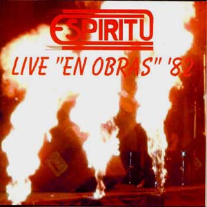 Espritu Live ''En Obras'' '82 album cover