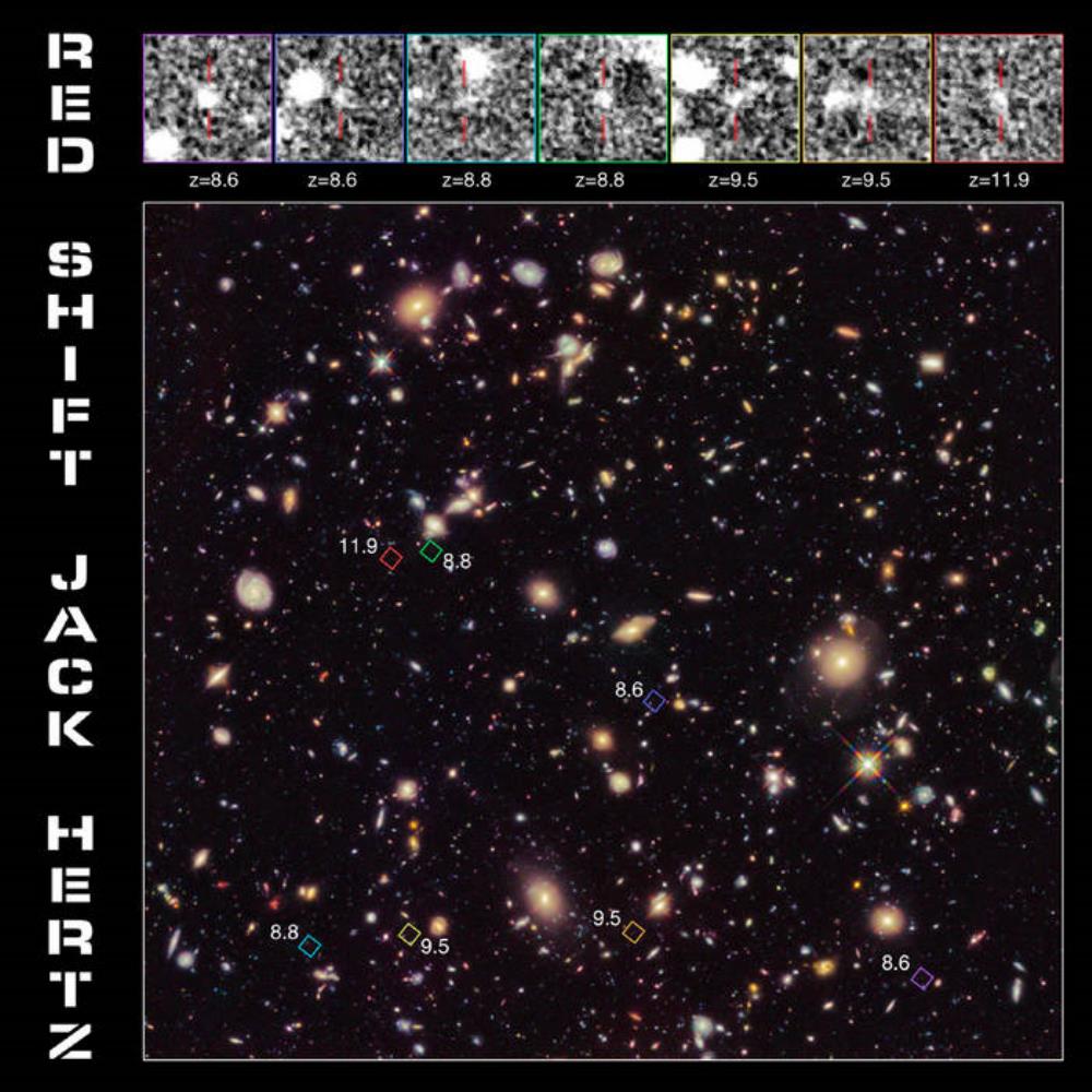 Jack Hertz Red Shift album cover
